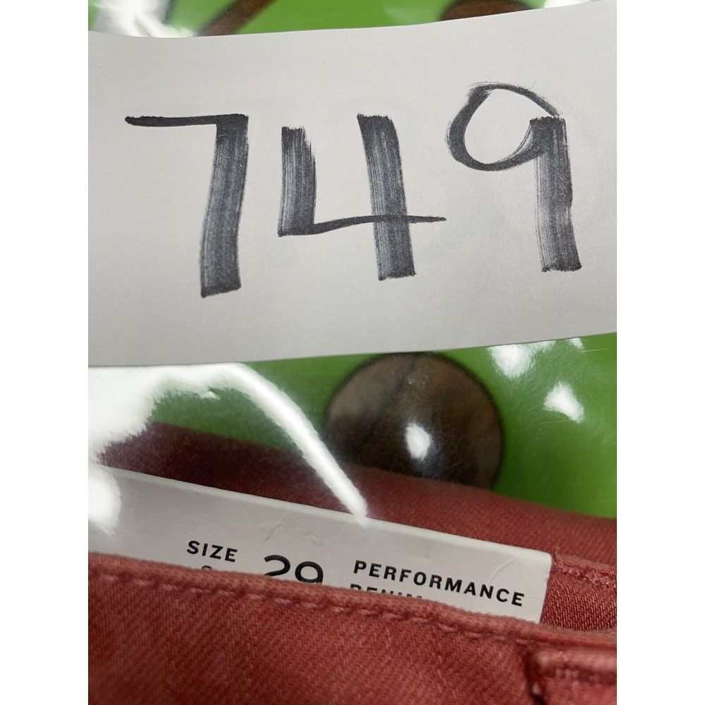 Ann Taylor Loft Women's Performance Denim Legging Pants Light Wash Red Size 8 - Picture 8 of 8